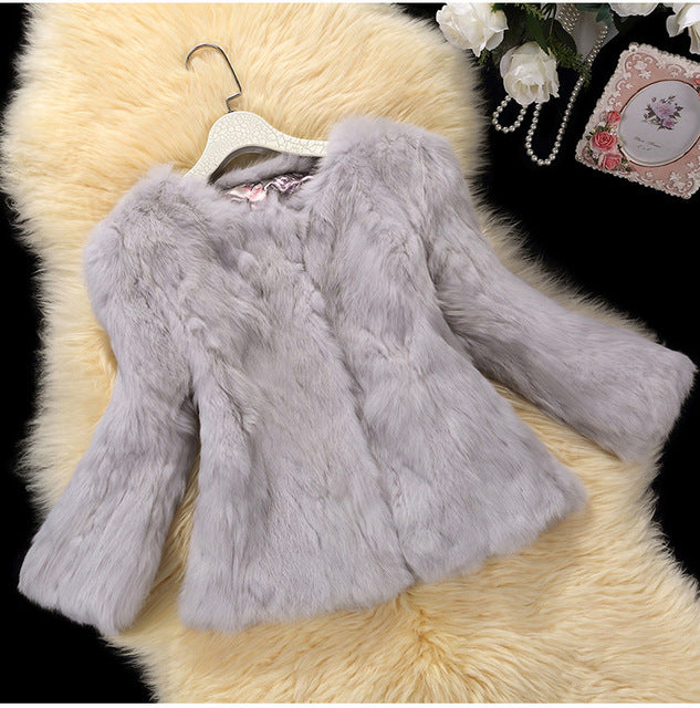 Rabbit  faux fur Coats