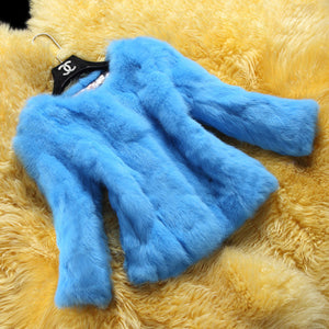 Rabbit  faux fur Coats