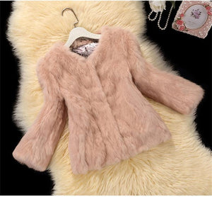 Rabbit  faux fur Coats