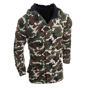 Camouflage Wind Coat