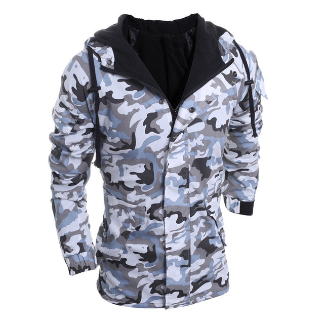 Camouflage Wind Coat