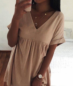 GRACIE BROWN DRESS